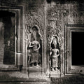 Temple detail, Angkor, Cambodia.