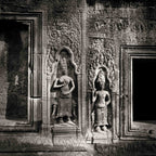 Temple detail, Angkor, Cambodia.