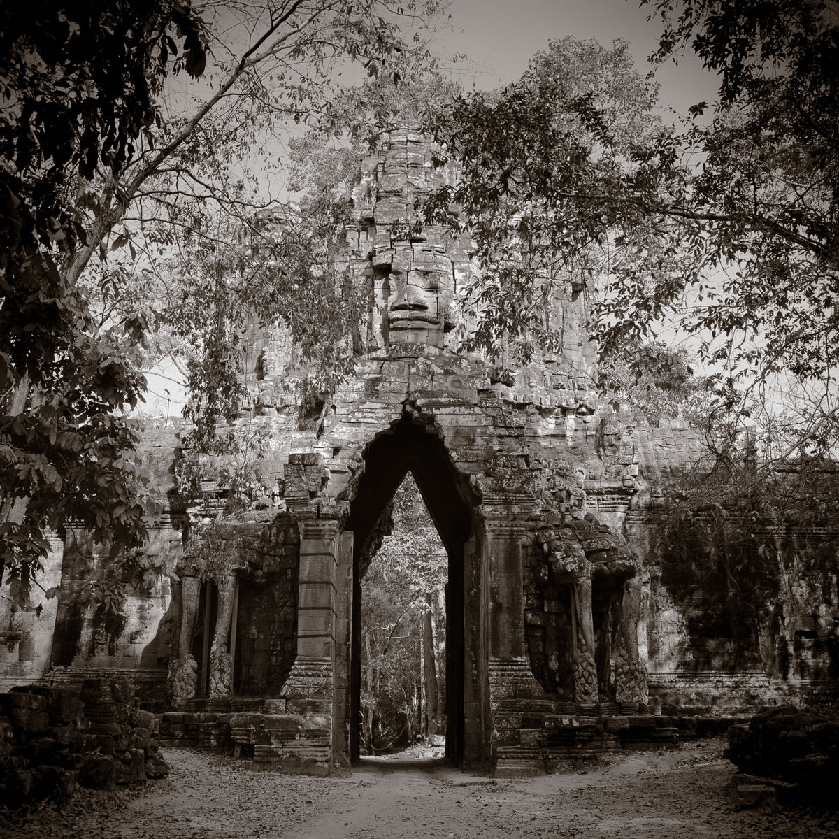 Ghost Gate or Death Gate, Angkor, Cambodia.