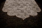 Detail from the Taj Mahal, Agra, India.