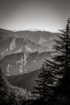 Aglar Valley as seen from the "top of the hill" in Mussoorie, India.