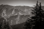 Aglar Valley as seen from the "top of the hill" in Mussoorie, India.
