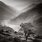 Aglar Valley, the valley behind Mussoorie, India.