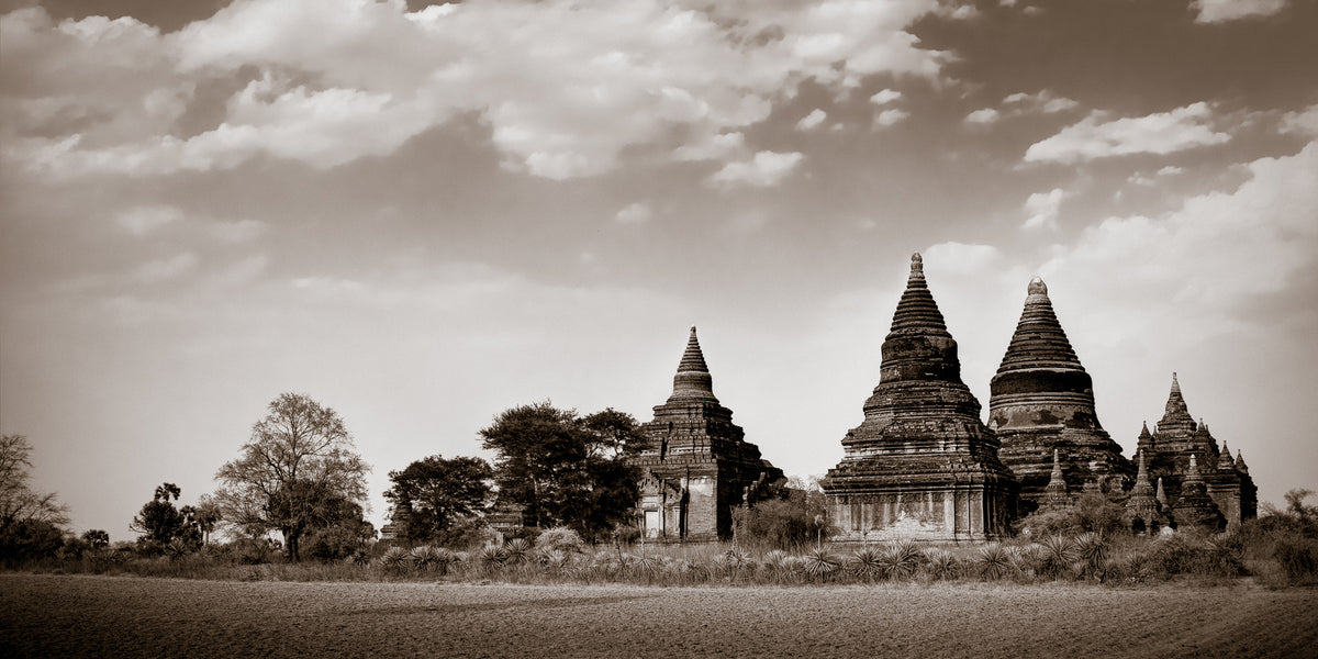 Temples in Bagan, Myanmar.