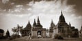Temples in Bagan, Myanmar.