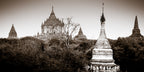 Temples in Bagan, Myanmar.