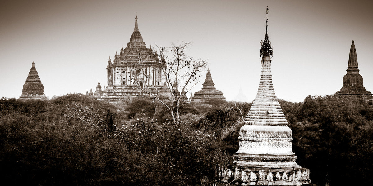 Temples in Bagan, Myanmar.