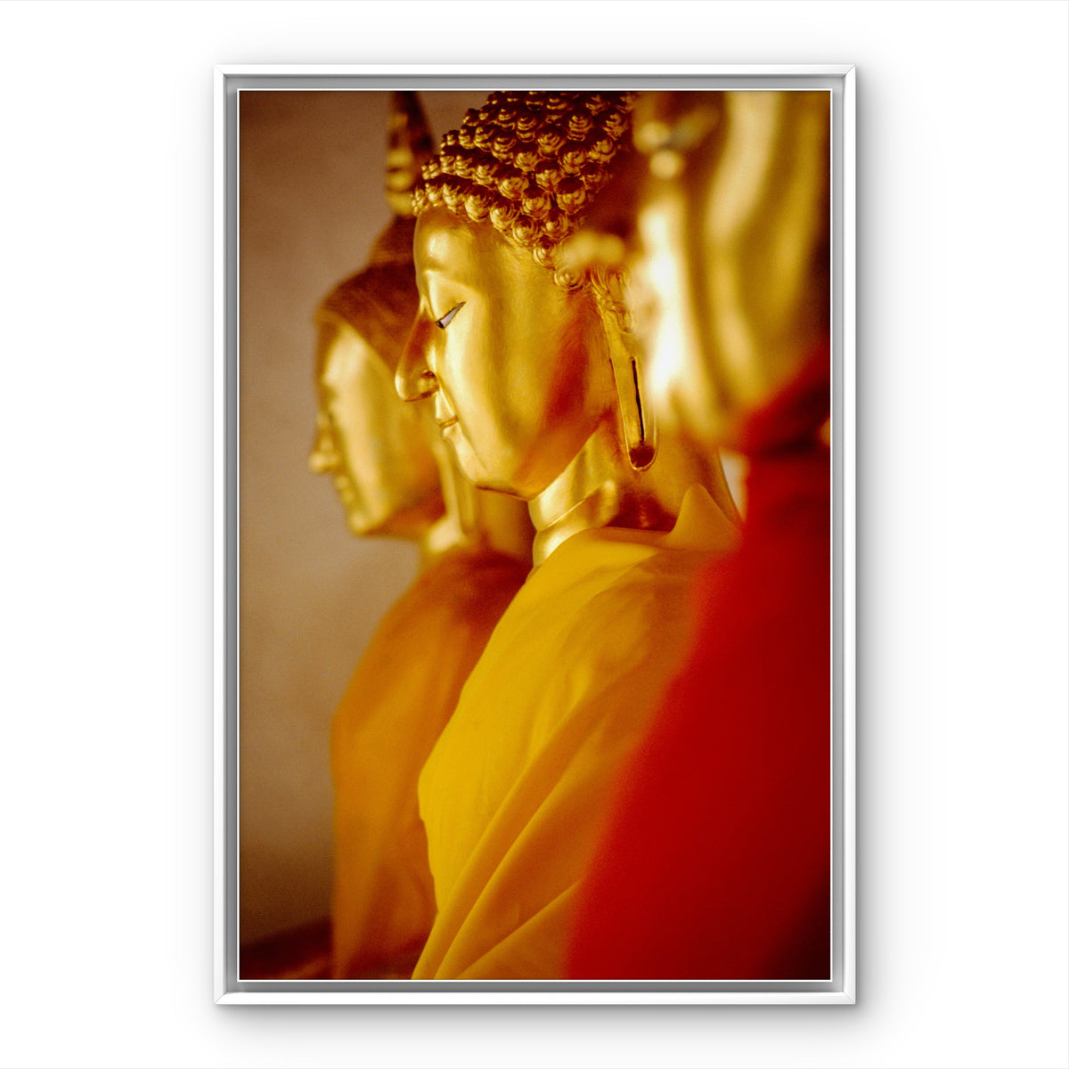 Golden Buddhas. Grand Palace, Bangkok, Thailand.