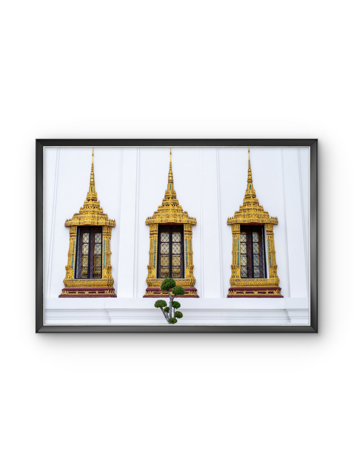 Details of windows in the Grand Palace. Bangkok, Thailand.