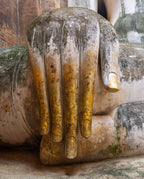 Phra Achana statue at Wat Si Chum, Sukhothai, Thailand.