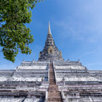 Wat Phu Khao Thong, Ayutthaya, Thailand.