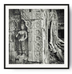 Temple detail, Angkor, Cambodia.