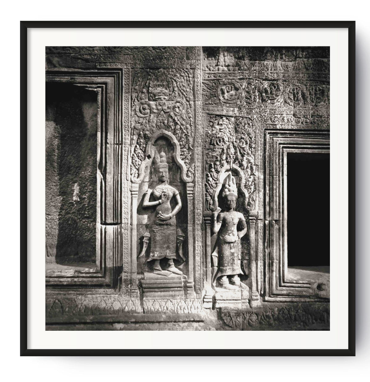 Temple detail, Angkor, Cambodia.